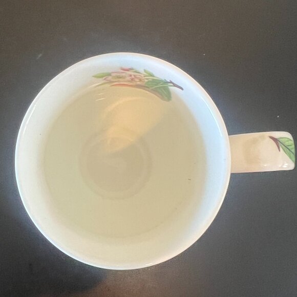 Vtg ROY KIRKHAM Sweet Cherry Fine Bone China Footed Cup ~ Made in England 1999 - Picture 12 of 14